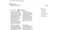 Desktop Screenshot of kfetch.com